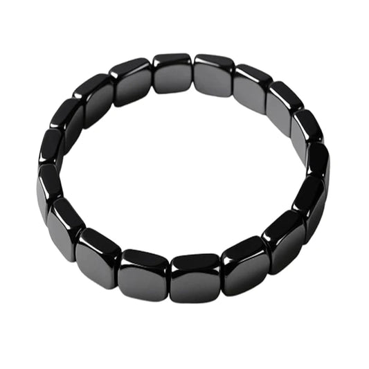 Bracelet Hématite Homme | Élégance Minimaliste